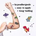 Kids Temporary Tattoos - Cosmic