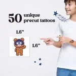 Kids Temporary Tattoos - Cosmic