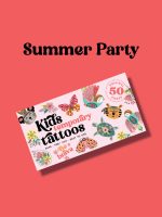 Kids Temporary Tattoos - Summer Party