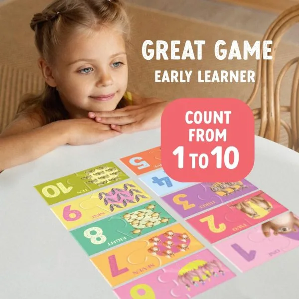 Puzzle Duo Animals for Kids | Matching Game for Ages 2+