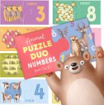 Animal Puzzle Duo Numbers, 2+ Years, Colorful Pieces with Animal Designs