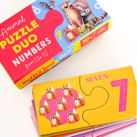 Puzzle Duo Animals for Kids | Matching Game for Ages 2+