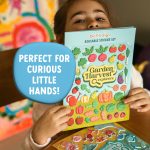 Garden Sticker Set for Kids | 42 Reusable Puffy Stickers
