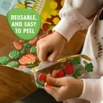 Ocean Sticker Set for Kids | 23 Reusable Sea Stickers