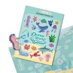 Ocean Sticker Set for Kids | 23 Reusable Sea Stickers
